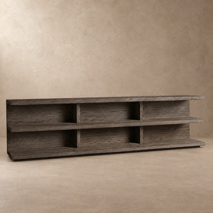 Contemporary Wood Console Table by Happyarcadian
