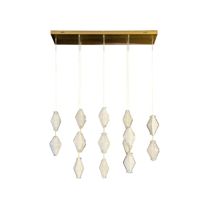 Glass Art Chandelier