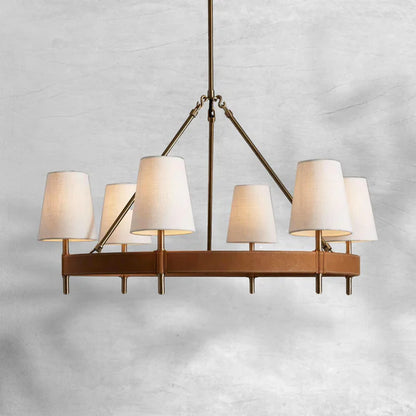 Hensleigh 6-Light Halo Chandelier