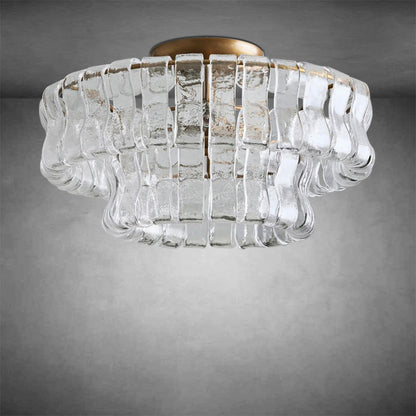 Givrelle Glass Flushmount