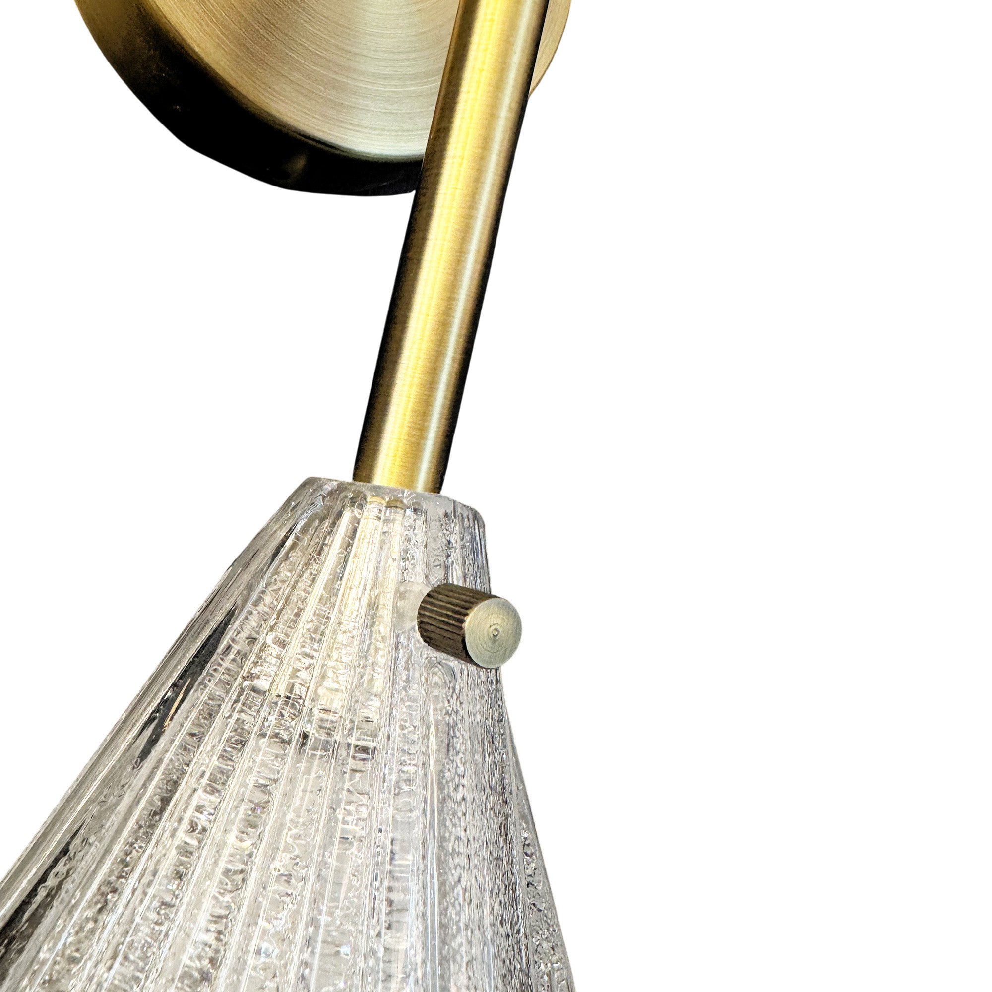 Glass Art Wall Sconce