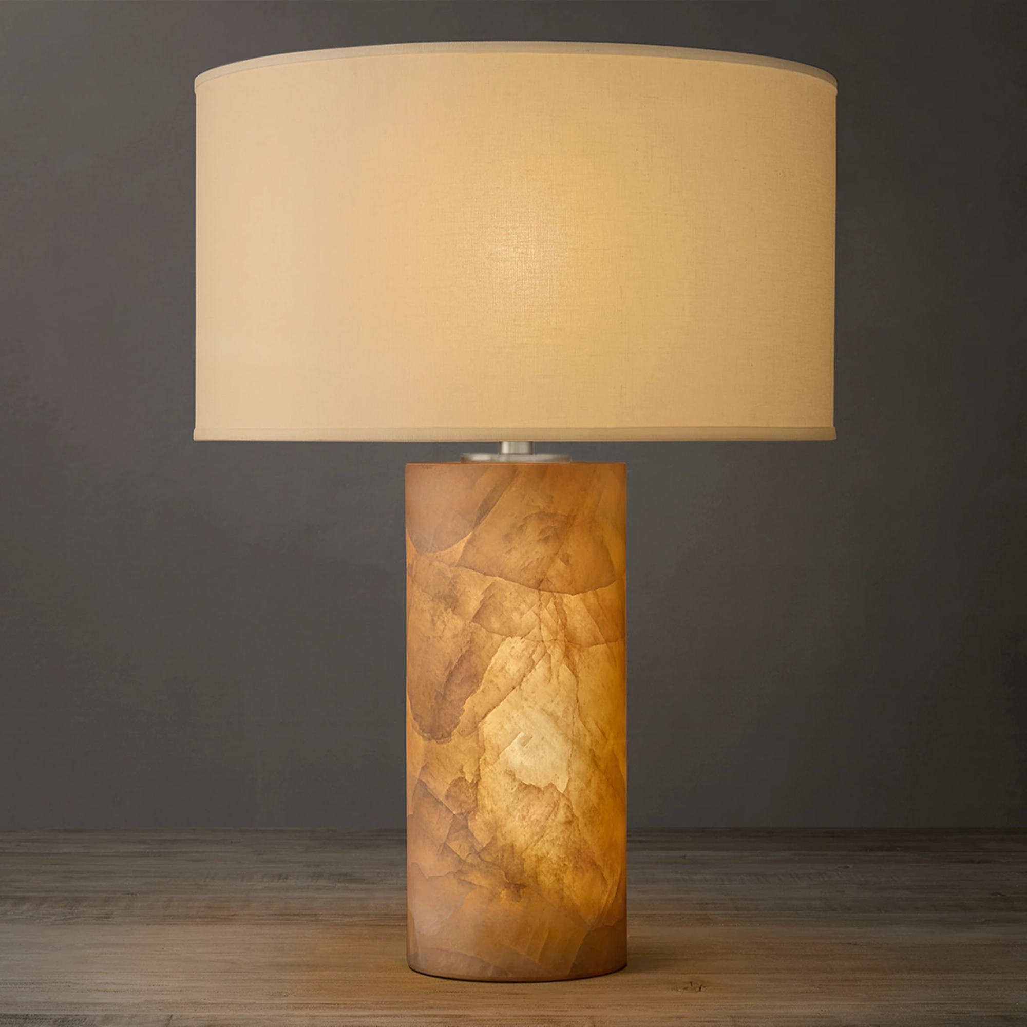 Cressida Lisse Alabaster Table Lamp 6"
