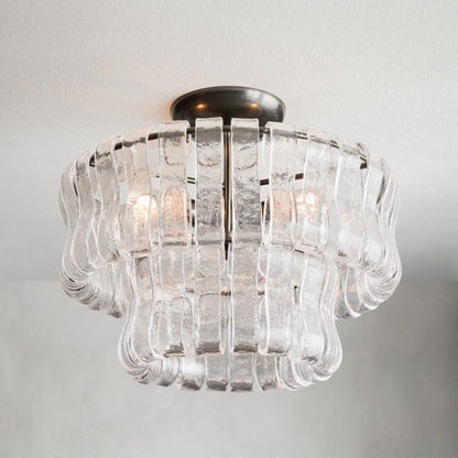 Givrelle Glass Flushmount