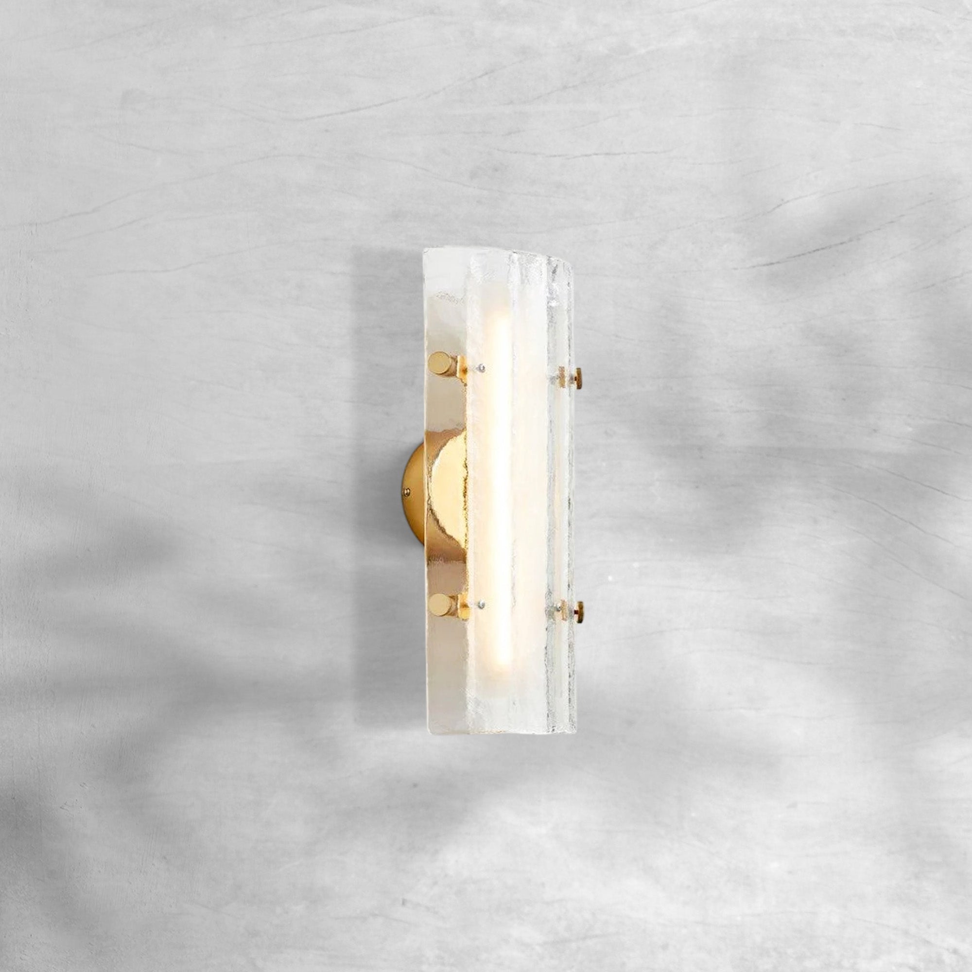 Willamette 16" Art Deco Wall Sconce with Brass Finish