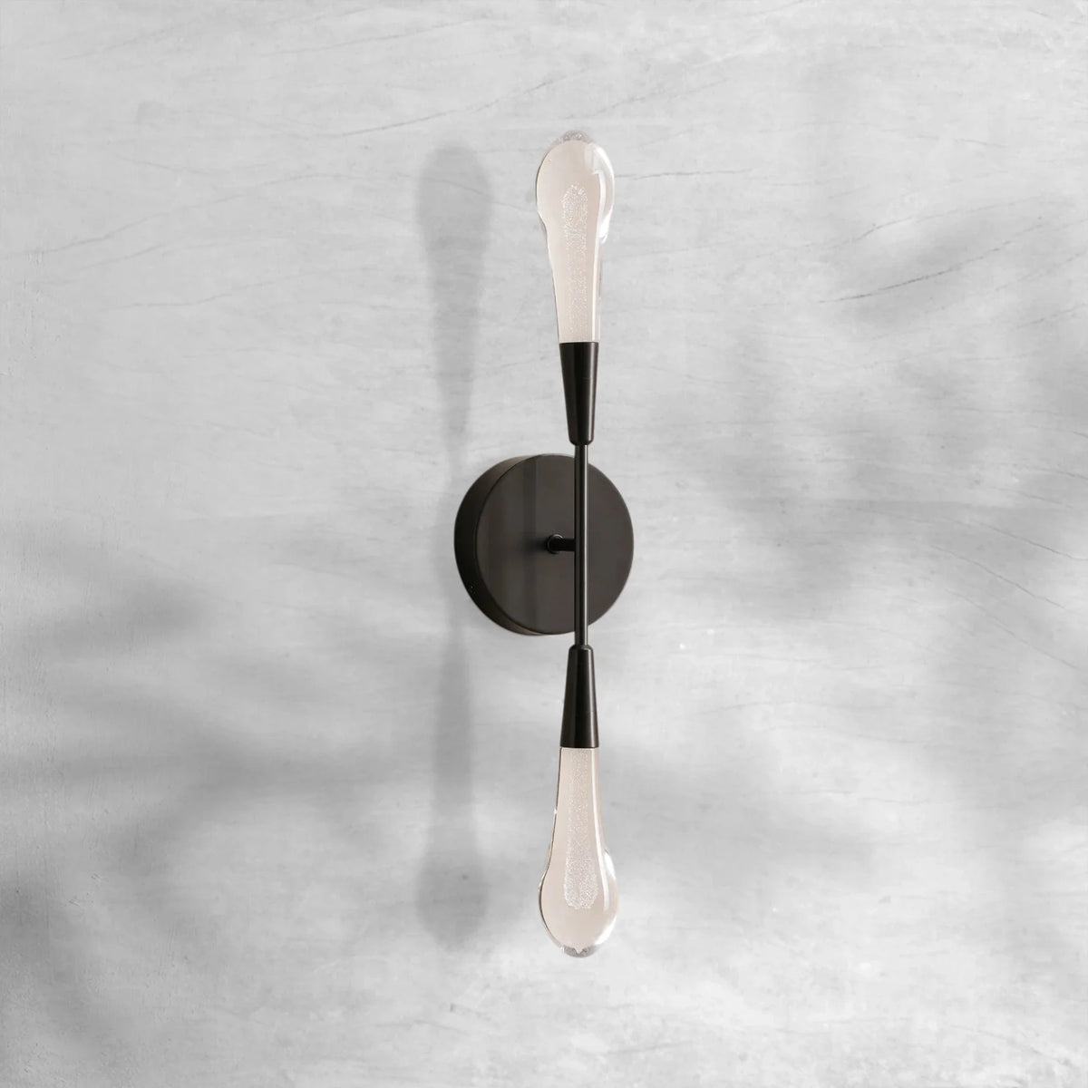 Elegant Sorenza Double Sconce with LED and Brass Finish