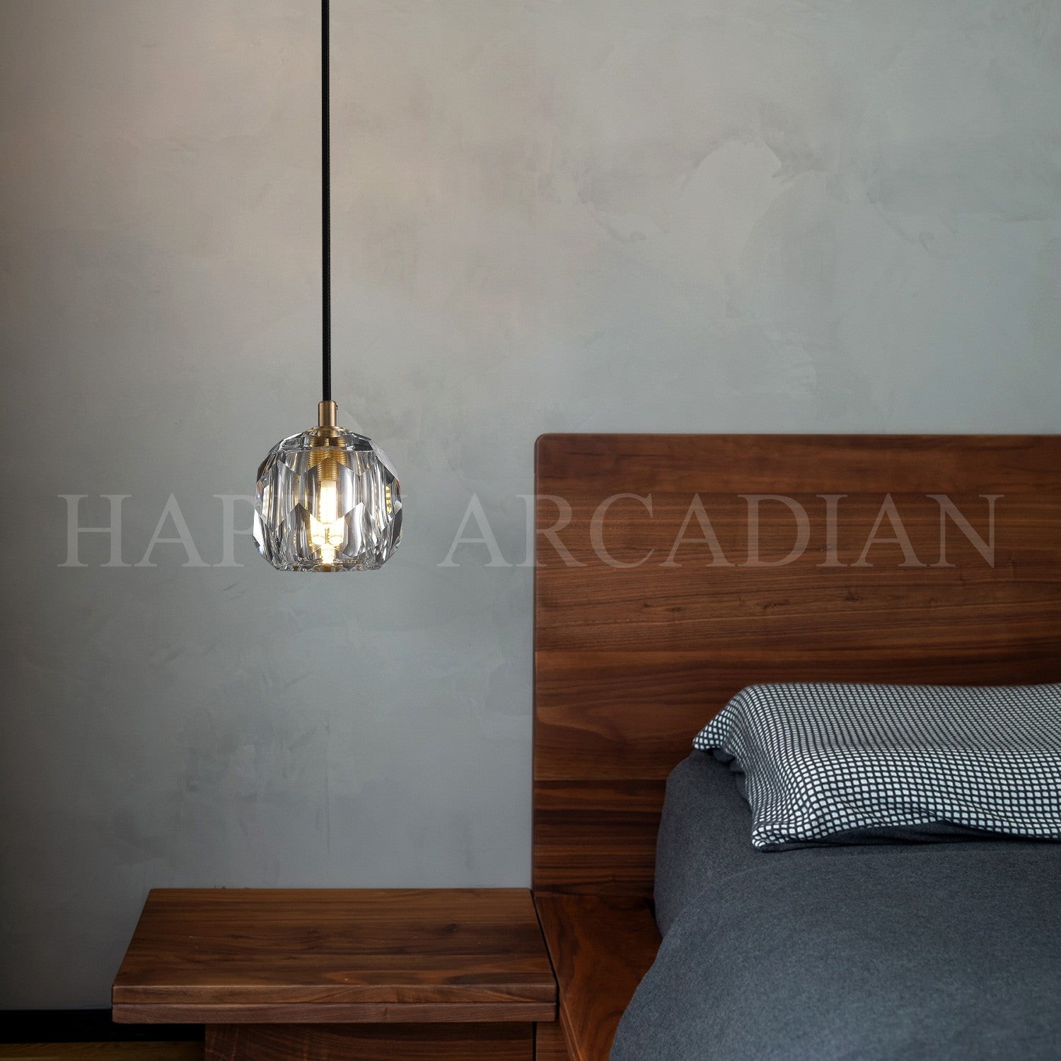 HA Bola De Crystal Ball Pendant Lighting (Cord)