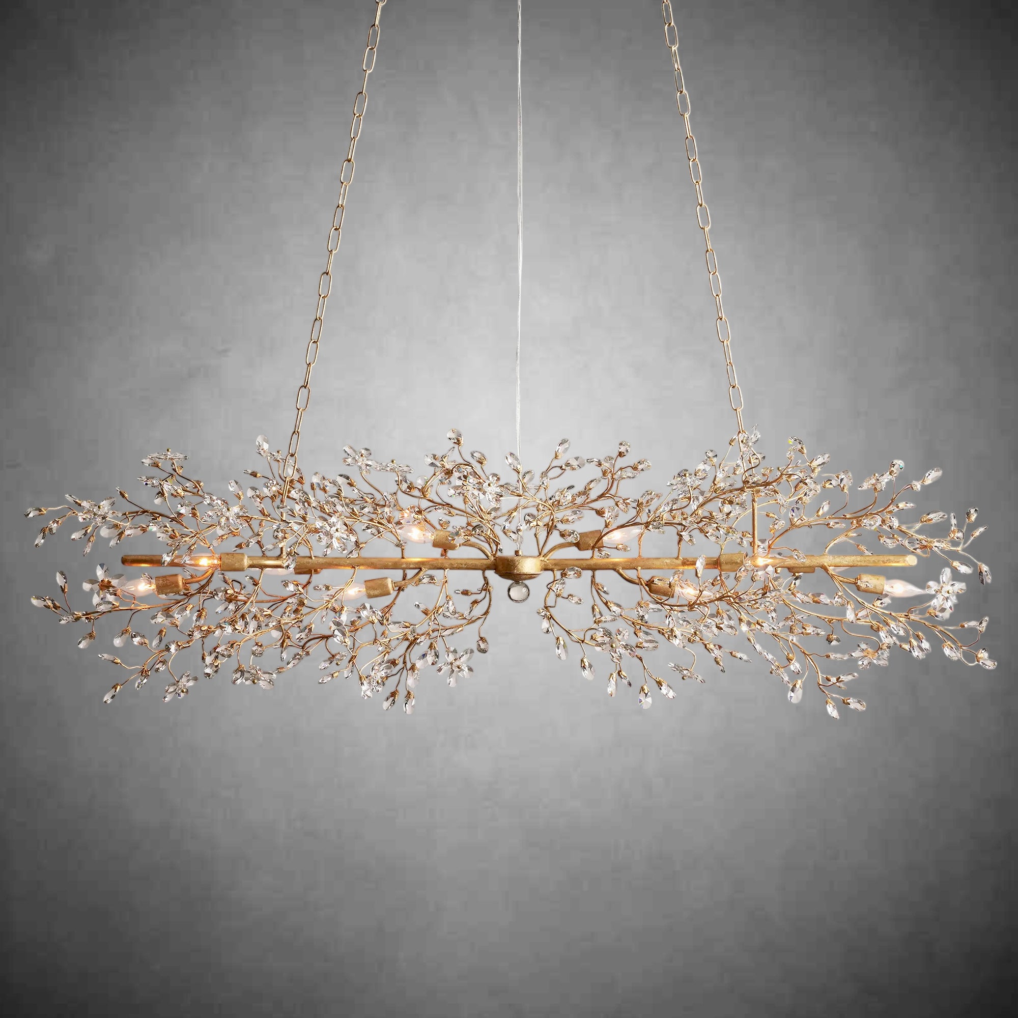 Fiore Colored Linear Chandelier