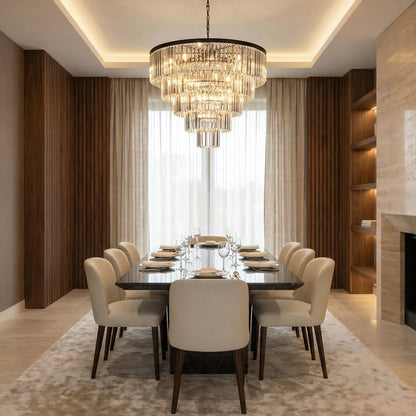 Lenthorne 5&7 Tiered Round Chandelier