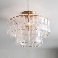 Givrelle Glass Flushmount