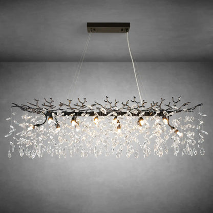 K9 Crystal Branch Chandelier