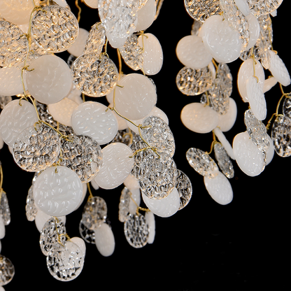Thirza Brass Branch Crystal Chandelier