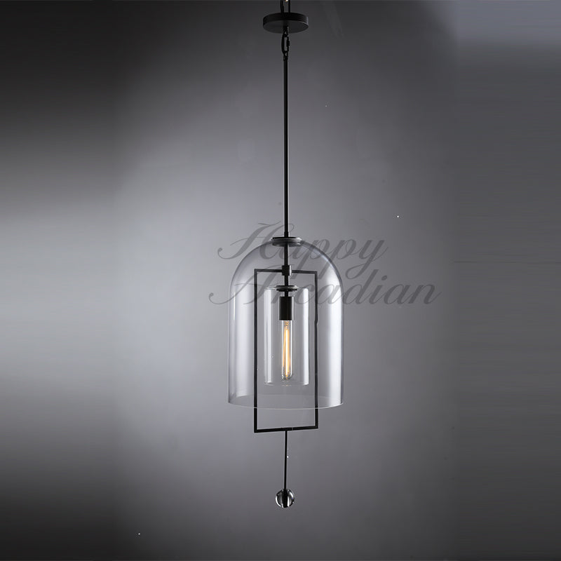 Donie Modern Glass Bell Shade Pendant Light