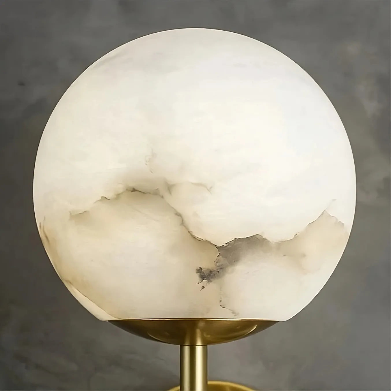 Orla Marble Sphere Wall Sconce