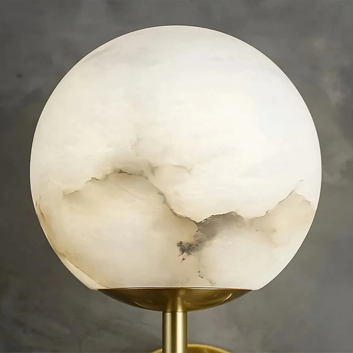 Orla Marble Sphere Wall Sconce