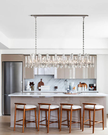 Boniton Prism Linear Chandelier 72"，28-Lights