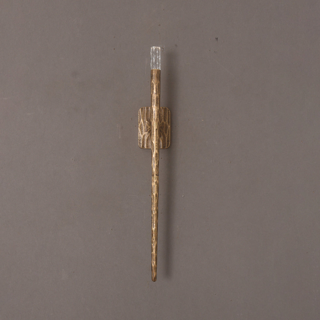 Mace Brass Wall Sconce