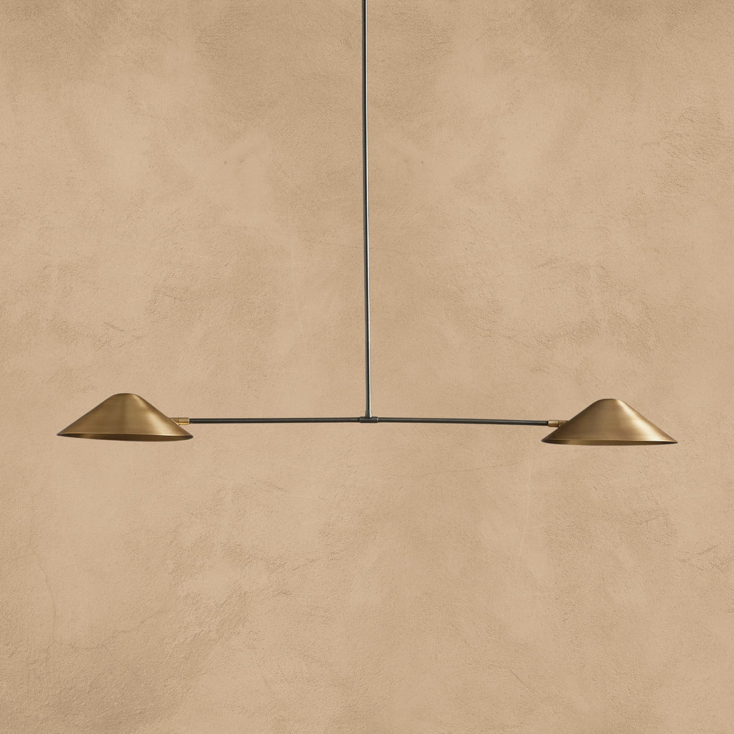 Stellin 2-Light Linear Chandelier