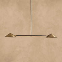 Stellin 2-Light Linear Chandelier