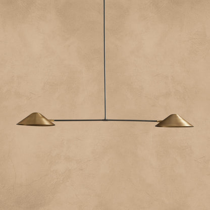 Stellin 2-Light Linear Chandelier