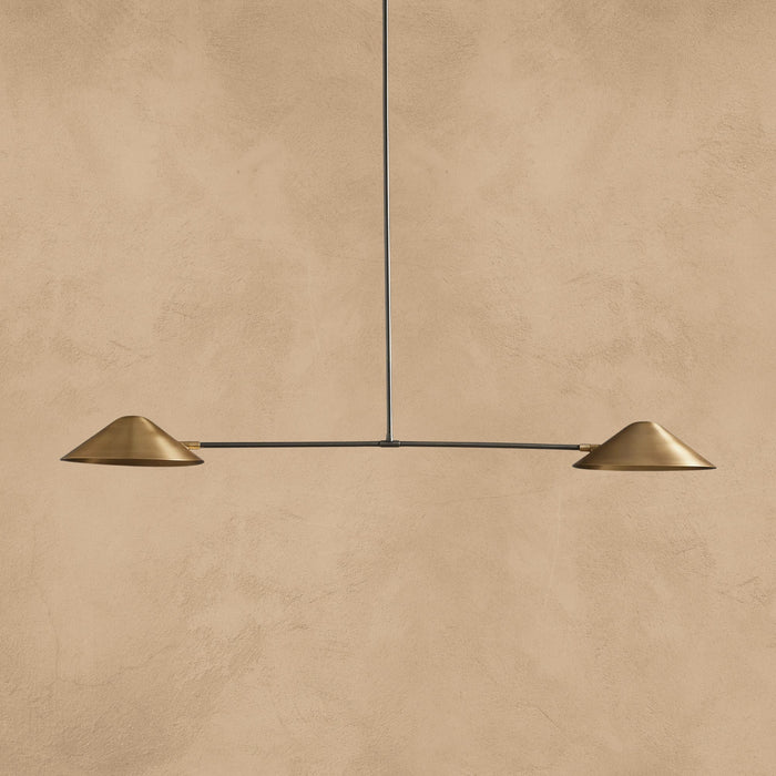 Stellin 2-Light Linear Chandelier