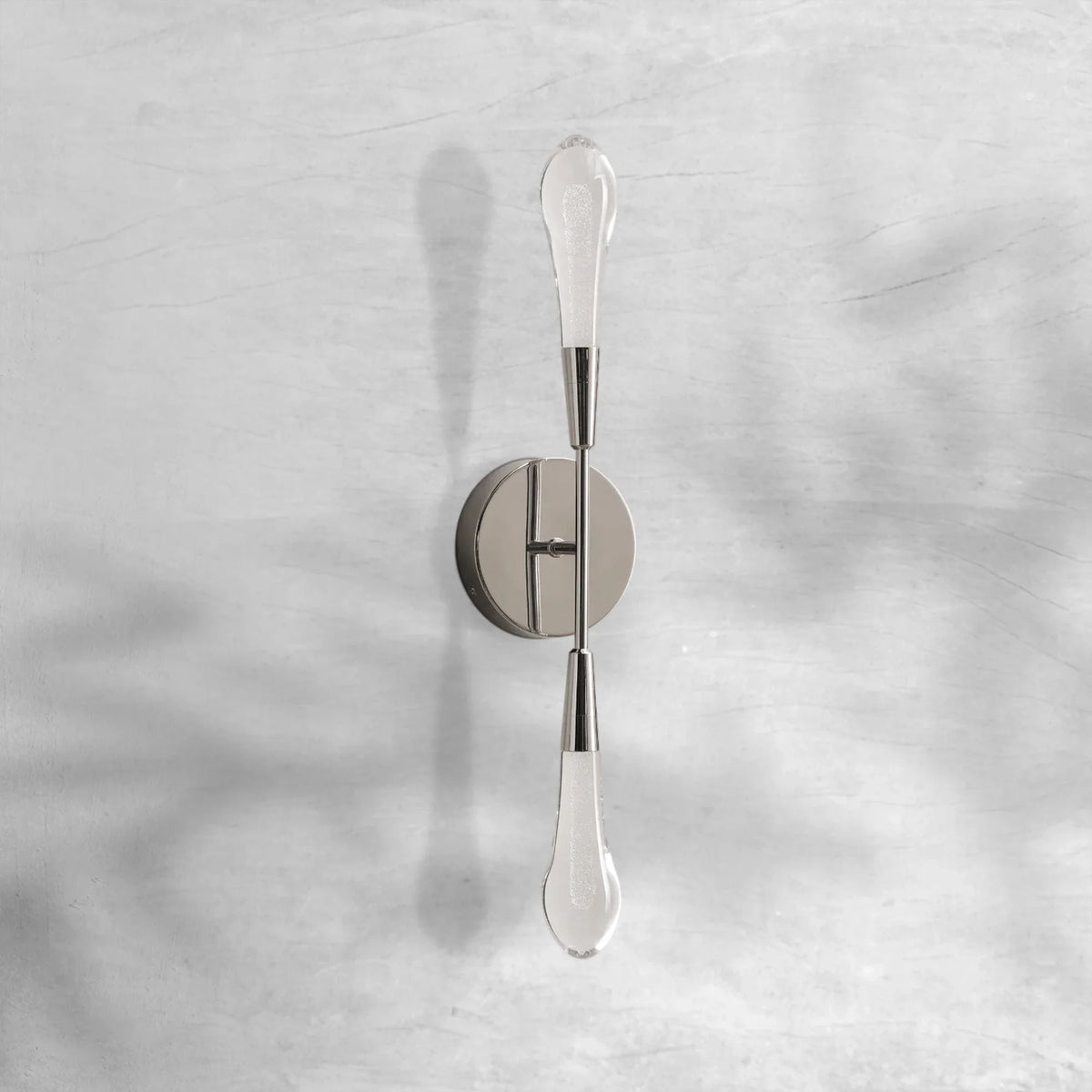 Elegant Sorenza Double Sconce with LED and Brass Finish