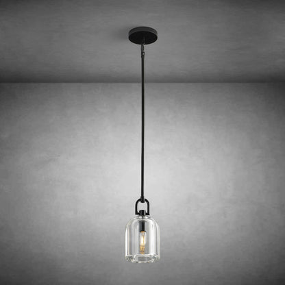 Botanist Cloche K9 Crystal Pendan Light