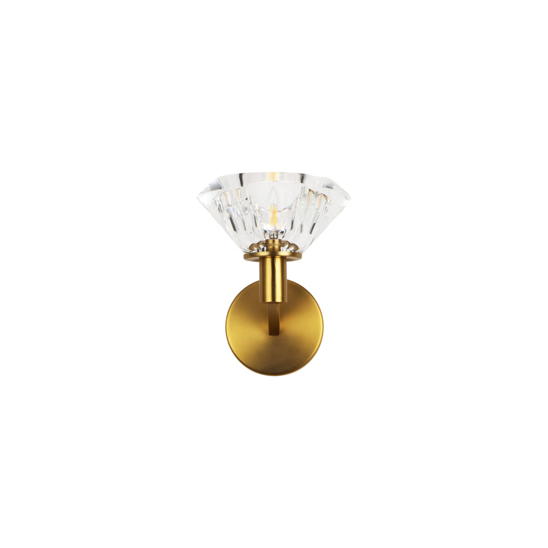 K9 Crystal Cup Wall Sconce