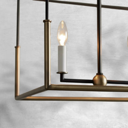 Hurstan 6-Light Linear Chandelier