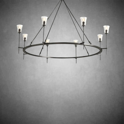 Roselene Round Chandelier 58"