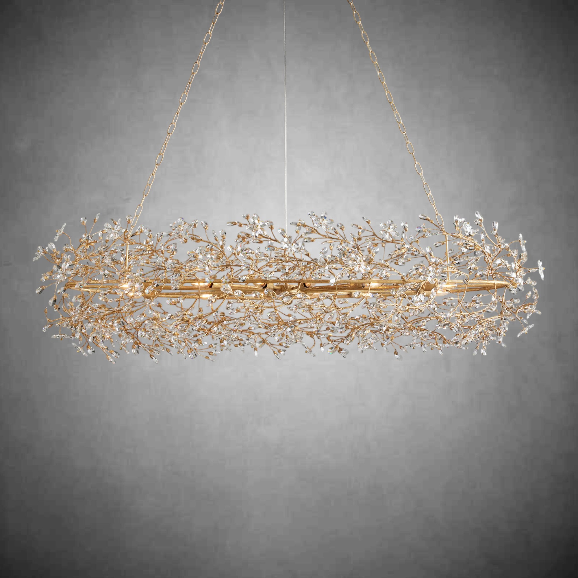 Fiore Oval Chandelier 62'' 74''