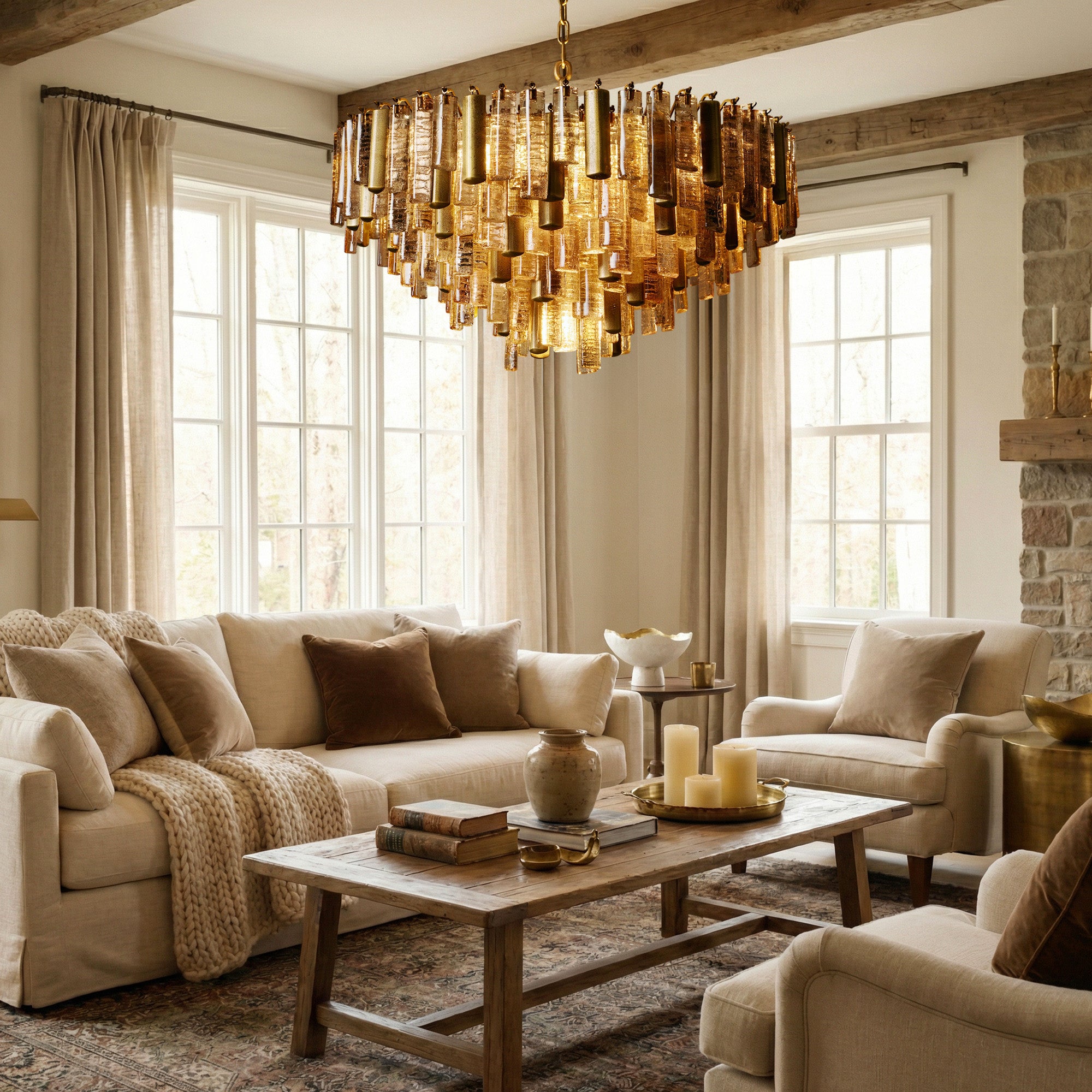 Neve Round Chandelier