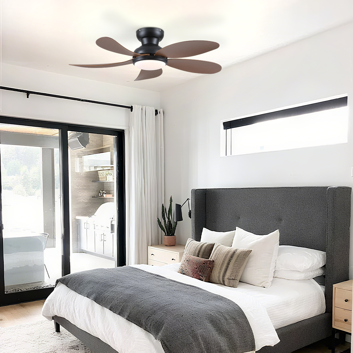 Graceshire contemporary ceiling fan
