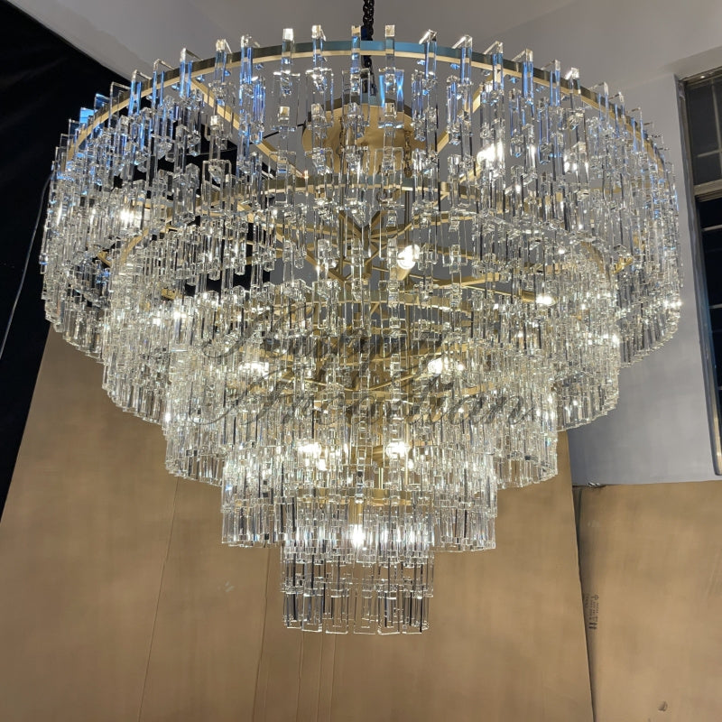 Seraphina Series K9 Crystal Round Chandelier