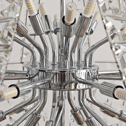Extra Large Luxury and Elegant Crystal Chandelier for Living Room/Staircase/Foyer/Villa/Duplex Hall
