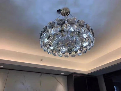 Light Luxury Flower Petal Chandelier Suit for Living/Dining Room/ Bedroom