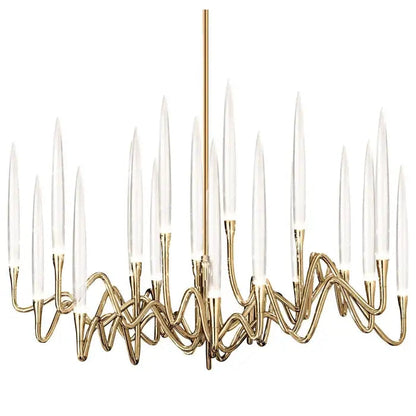 Pezzo Crystal Round Chandelier D33'' 59''  40''