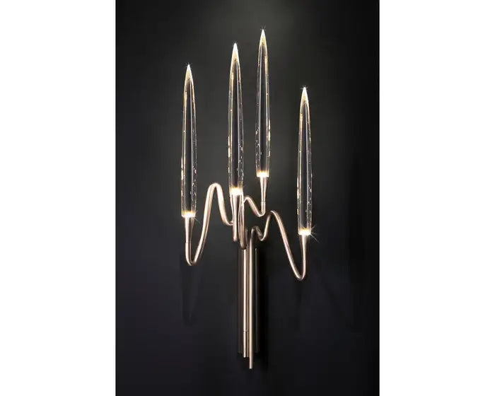 Elijah Crystal Wall Sconce W15'' 10''