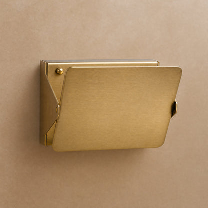 Brass Sconce with Flip Front