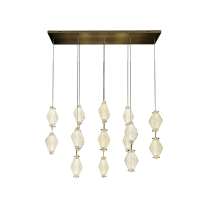 Glass Art Chandelier