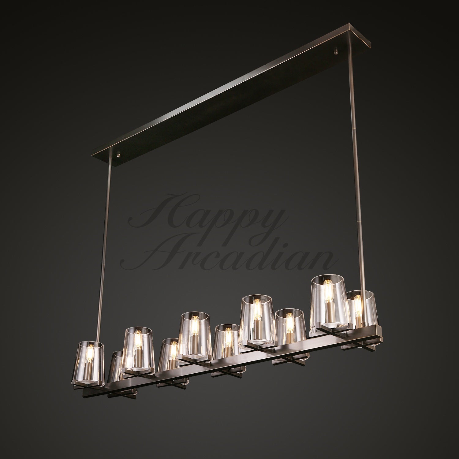 Brilliax Linear Chandelier 49"