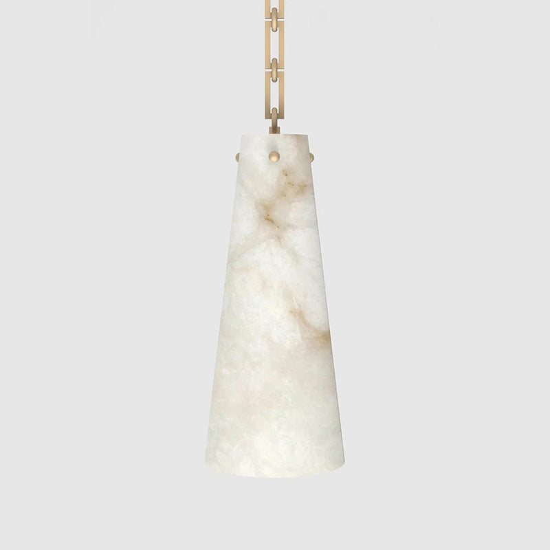 Contemporary Casey Alabaster Pendant Light For Kitchen Island, Living Room