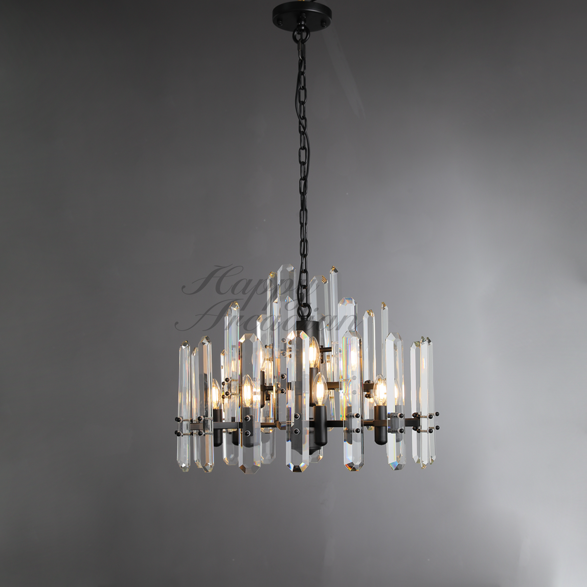 Bonnie Crystal Chandelier for Living Room Bedroom Kitchen Island