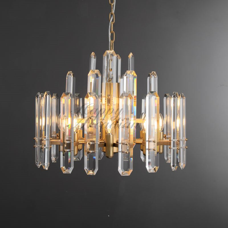 Bonnie Crystal Chandelier for Living Room Bedroom Kitchen Island