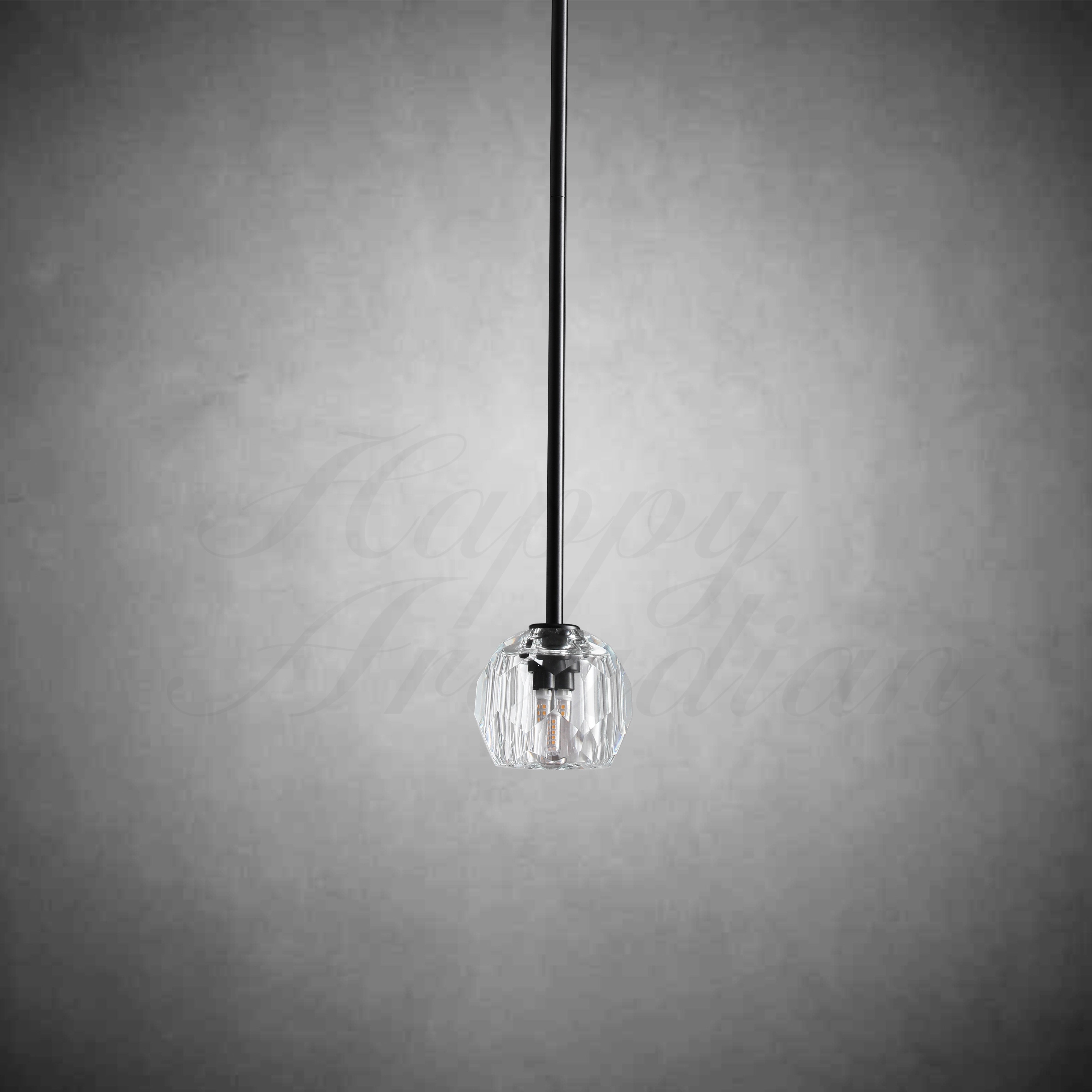 HA Bola De Balle Crystal Ball Pendant Lighting