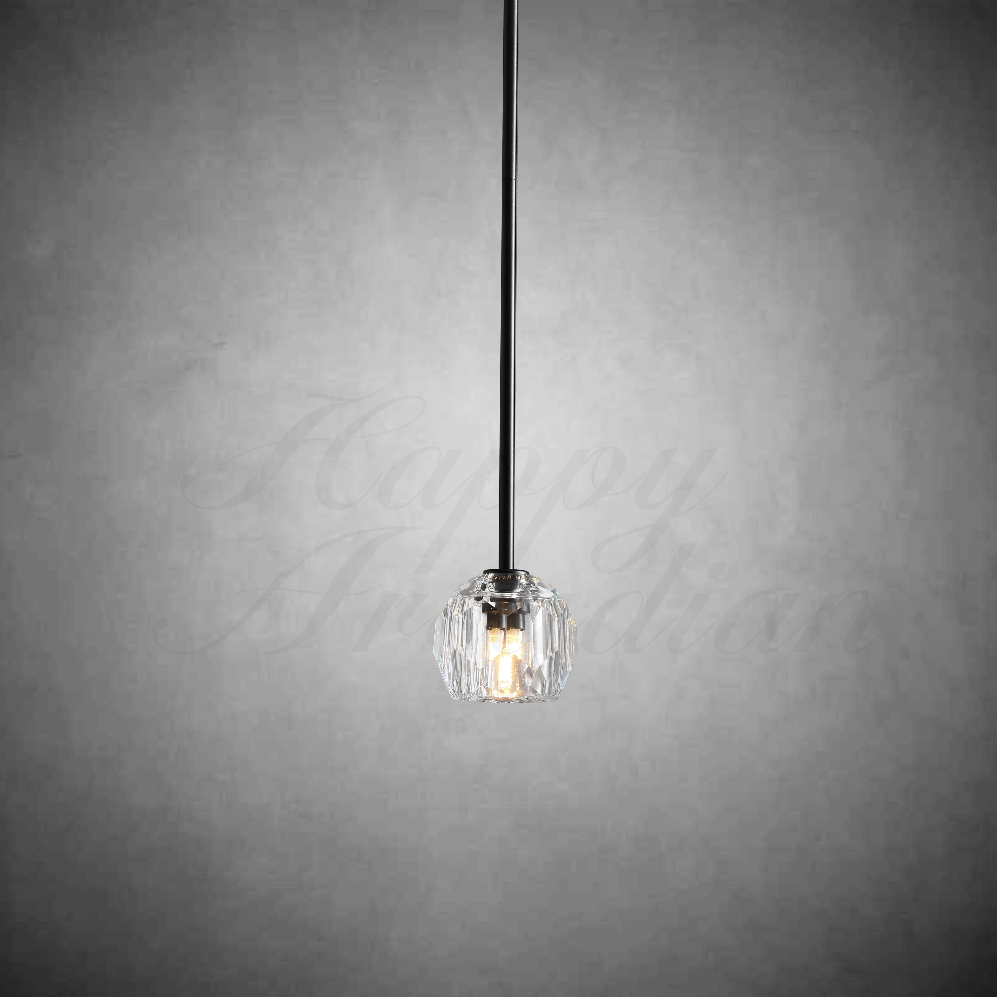 HA Bola De Balle Crystal Ball Pendant Lighting