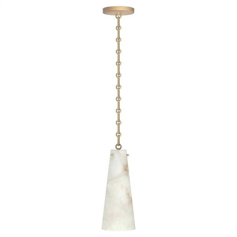 Contemporary Casey Alabaster Pendant Light For Kitchen Island, Living Room