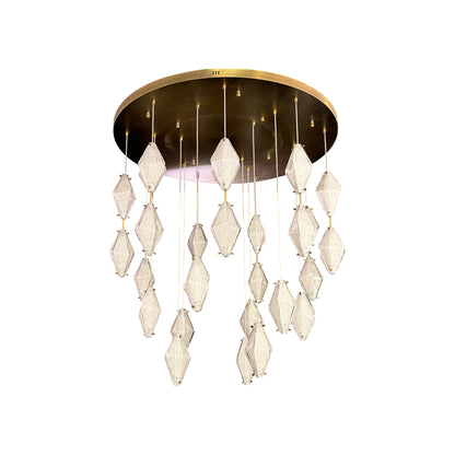 Glass Art Chandelier