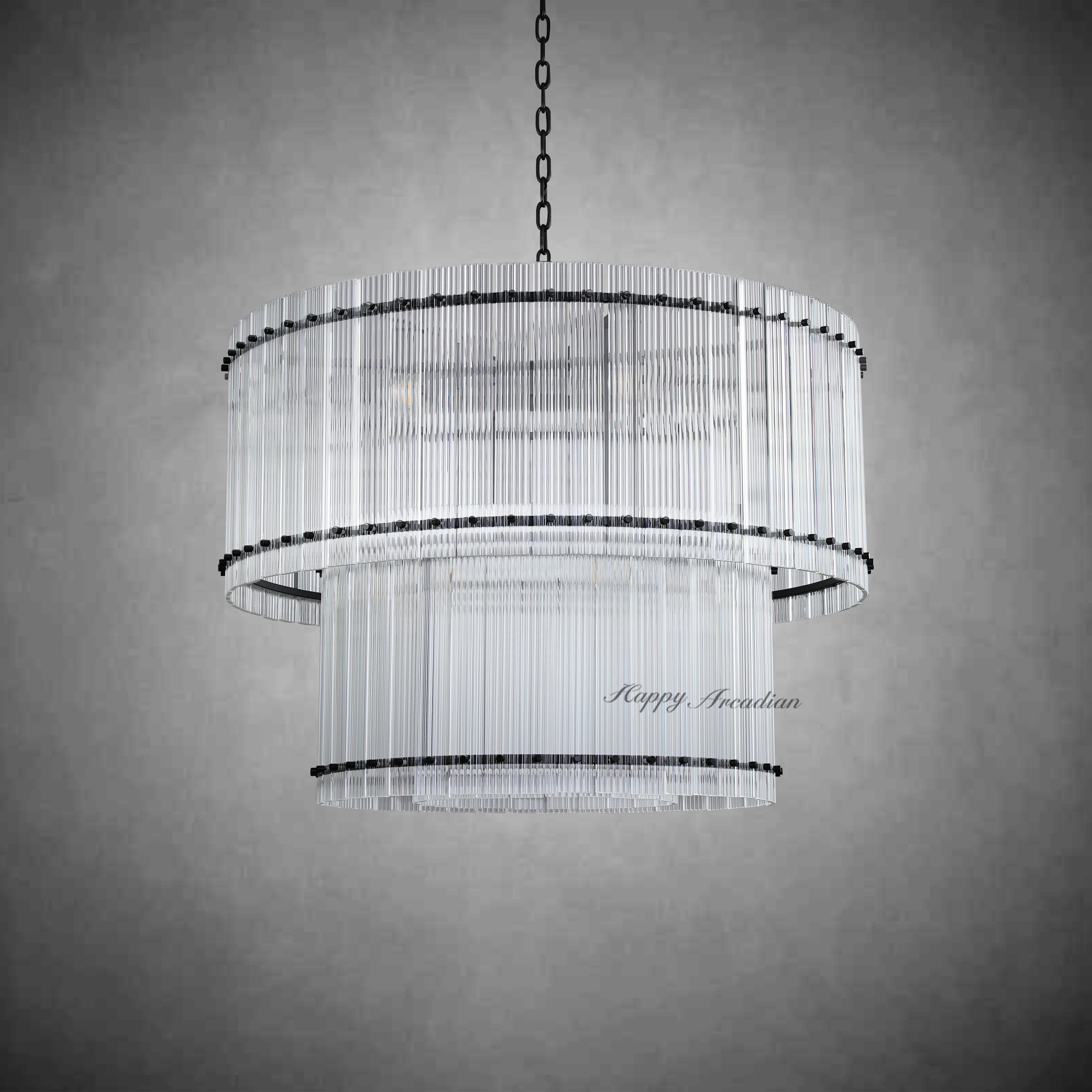 HA Damian TWO-TIER Round Chandelier
