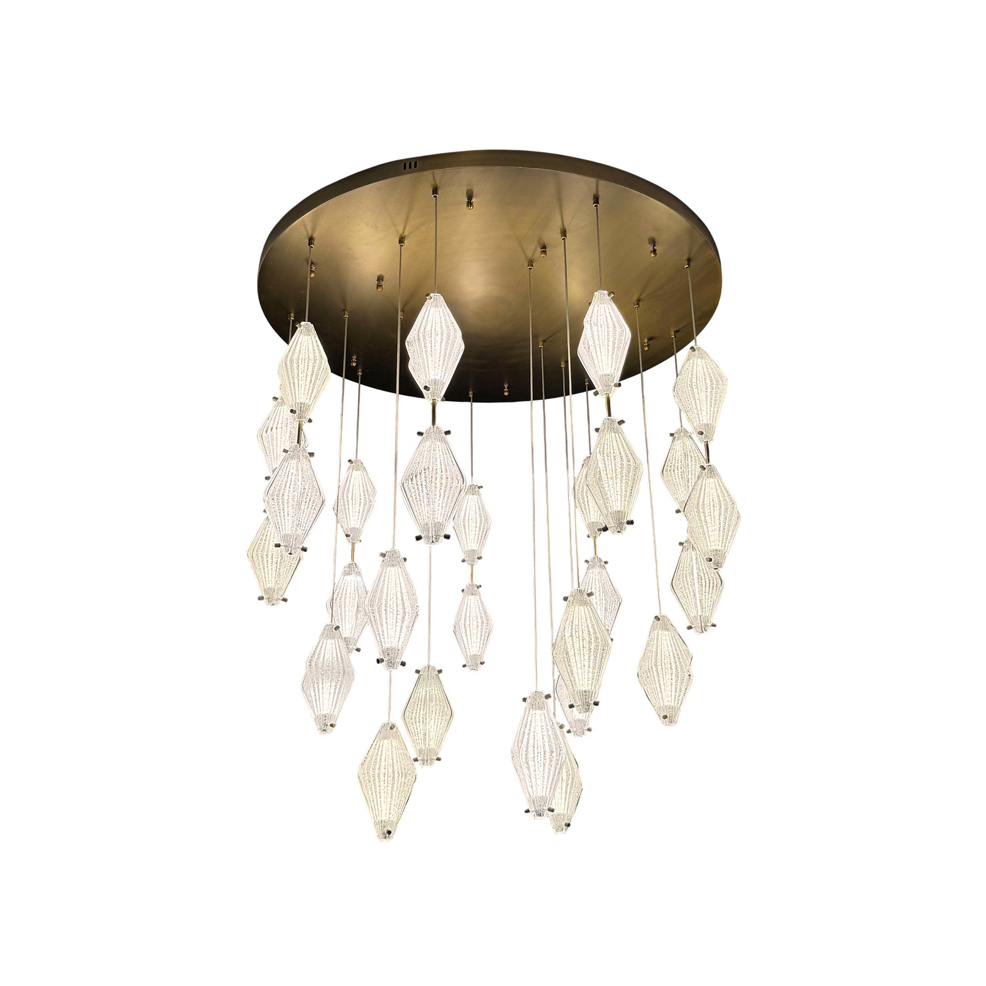 Glass Art Chandelier