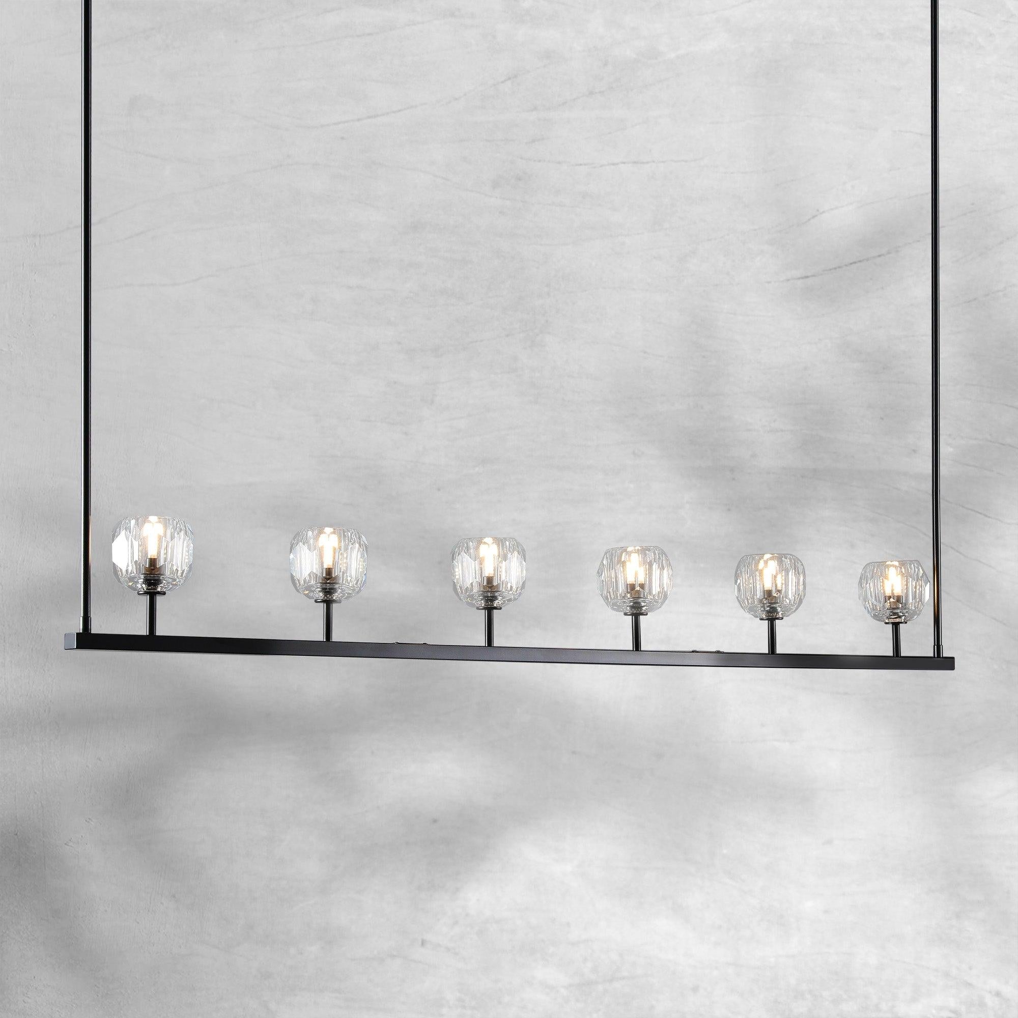 Bruma Ball Linear Chandelier 48” 60"